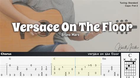 bruno mars versace on the floor chords|versace on the floor lyrics chords.